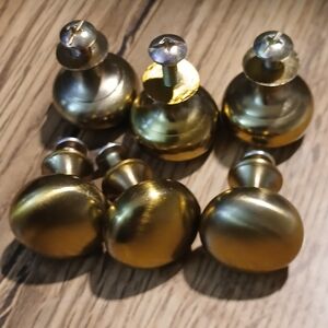 Elegant Solid Brass Knob Set